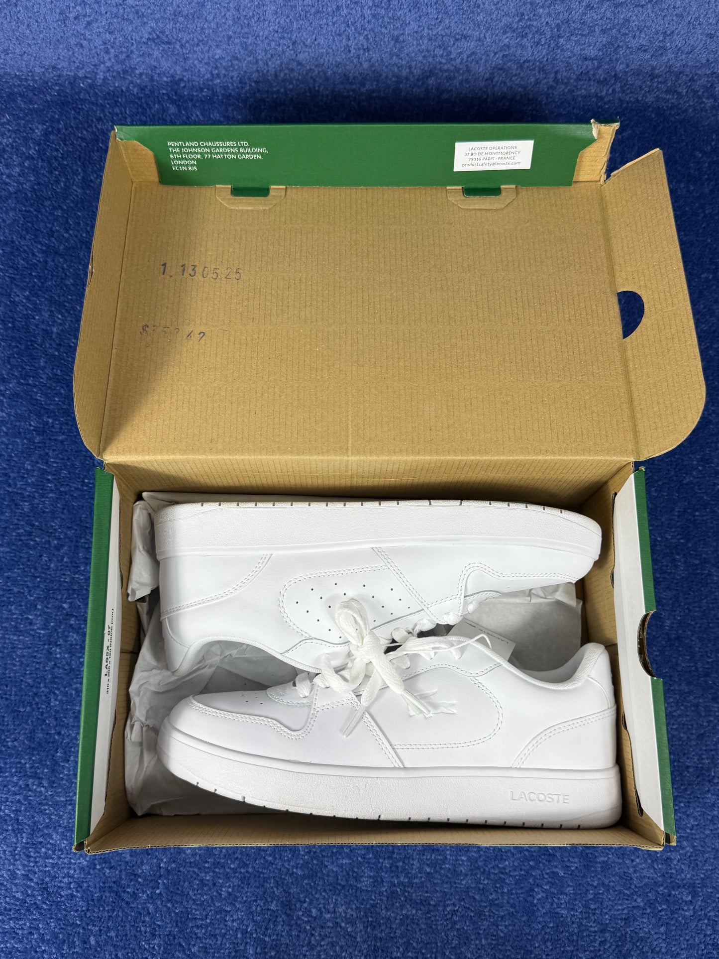 BUTY LACOSTE COURT ACE WHITE R.42