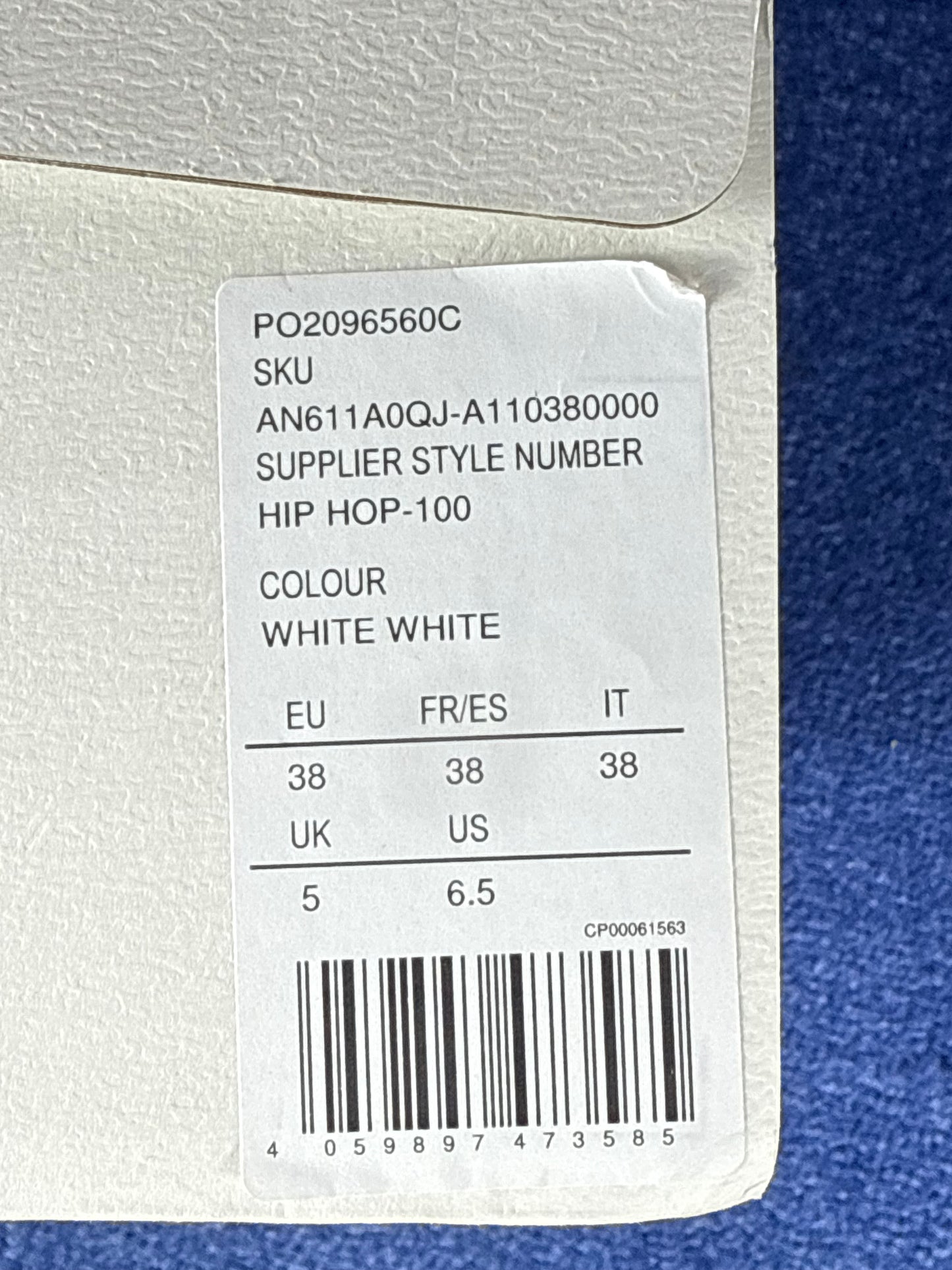 BUTY ANNA FIELD WHITE GOLD R.38