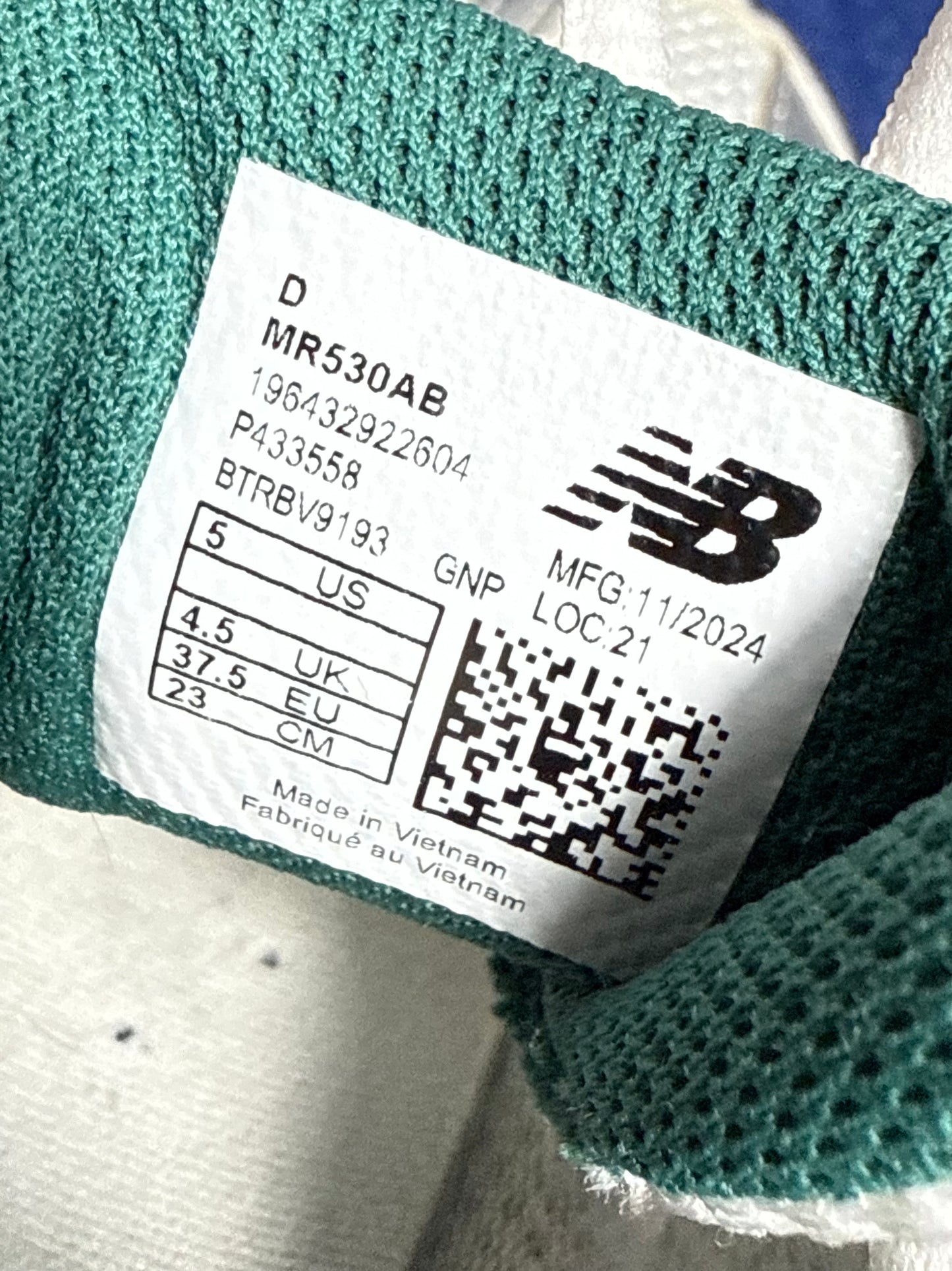 BUTY NEW BALANCE 530 R.37.5