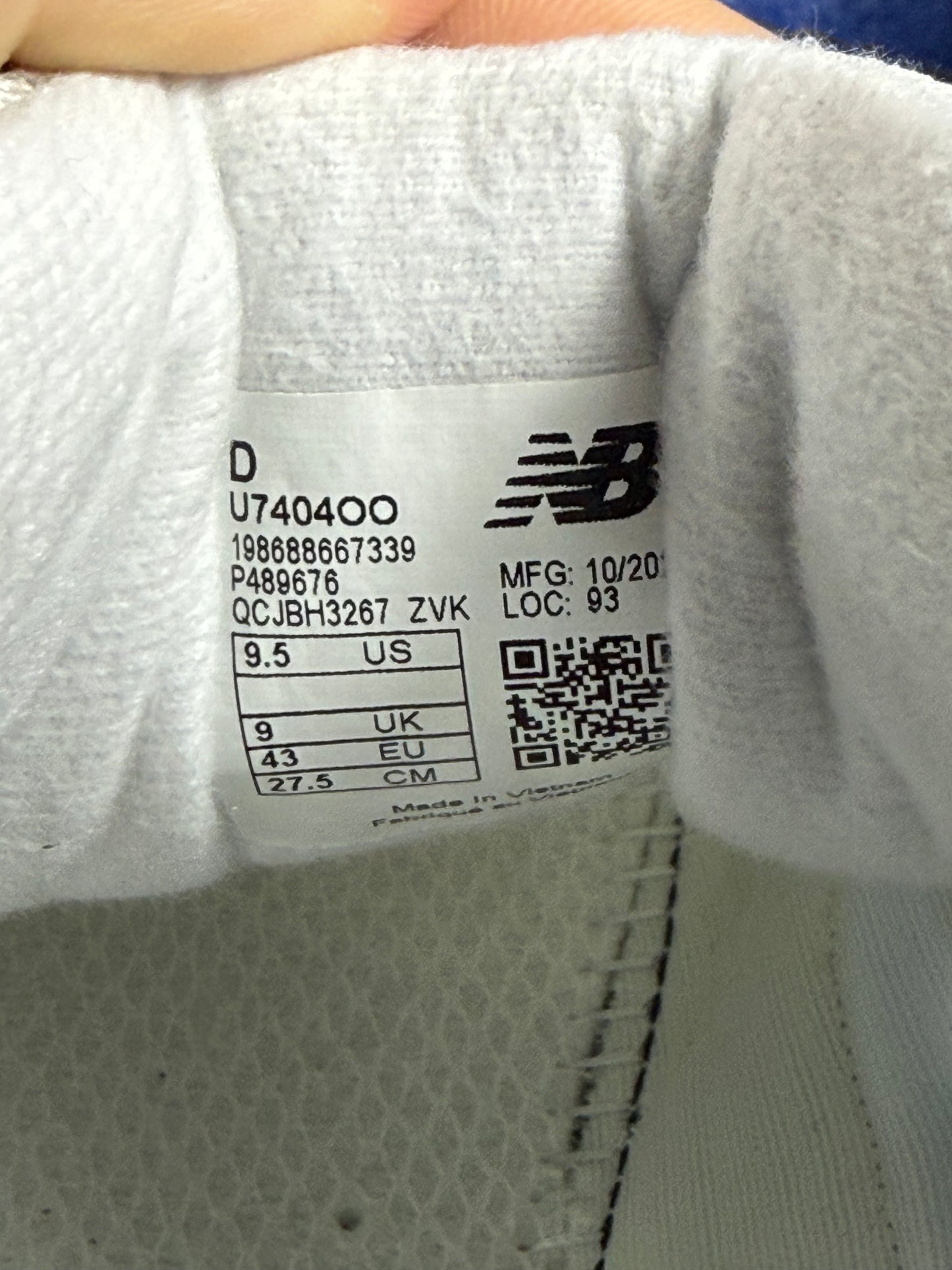BUTY NEW BALANCE 740 V2 R.43
