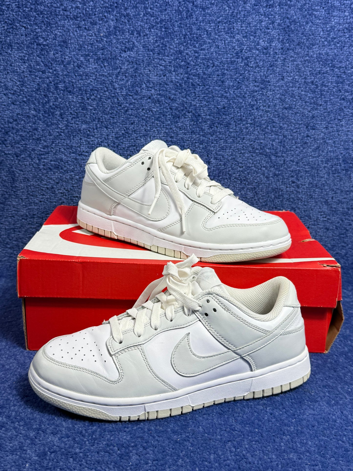 BUTY NIKE DUNK LOW GRAY WHITE R.40