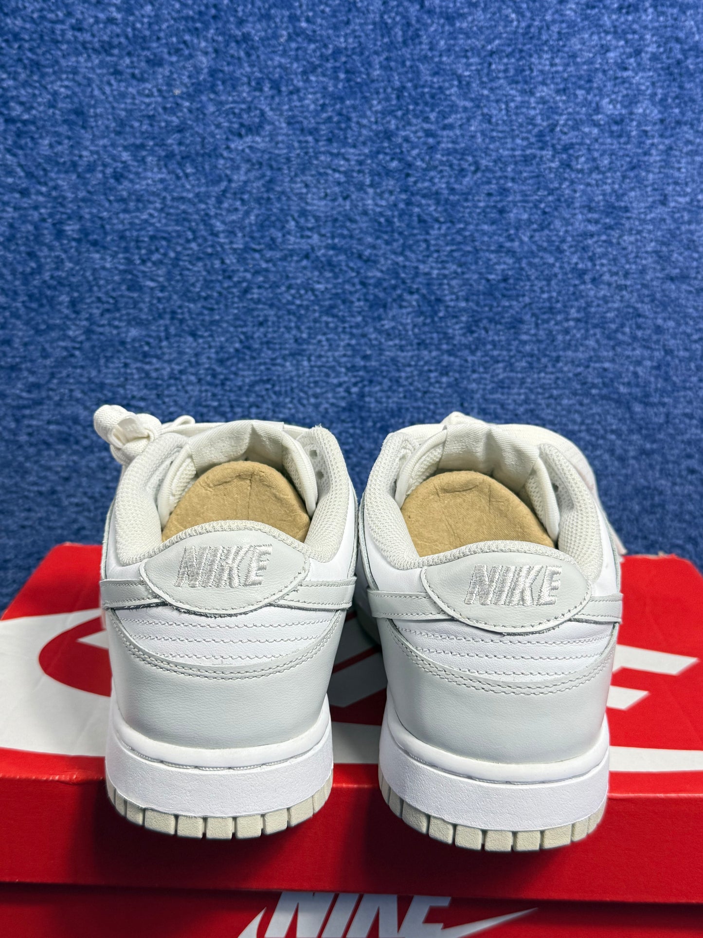 BUTY NIKE DUNK LOW GRAY WHITE R.40