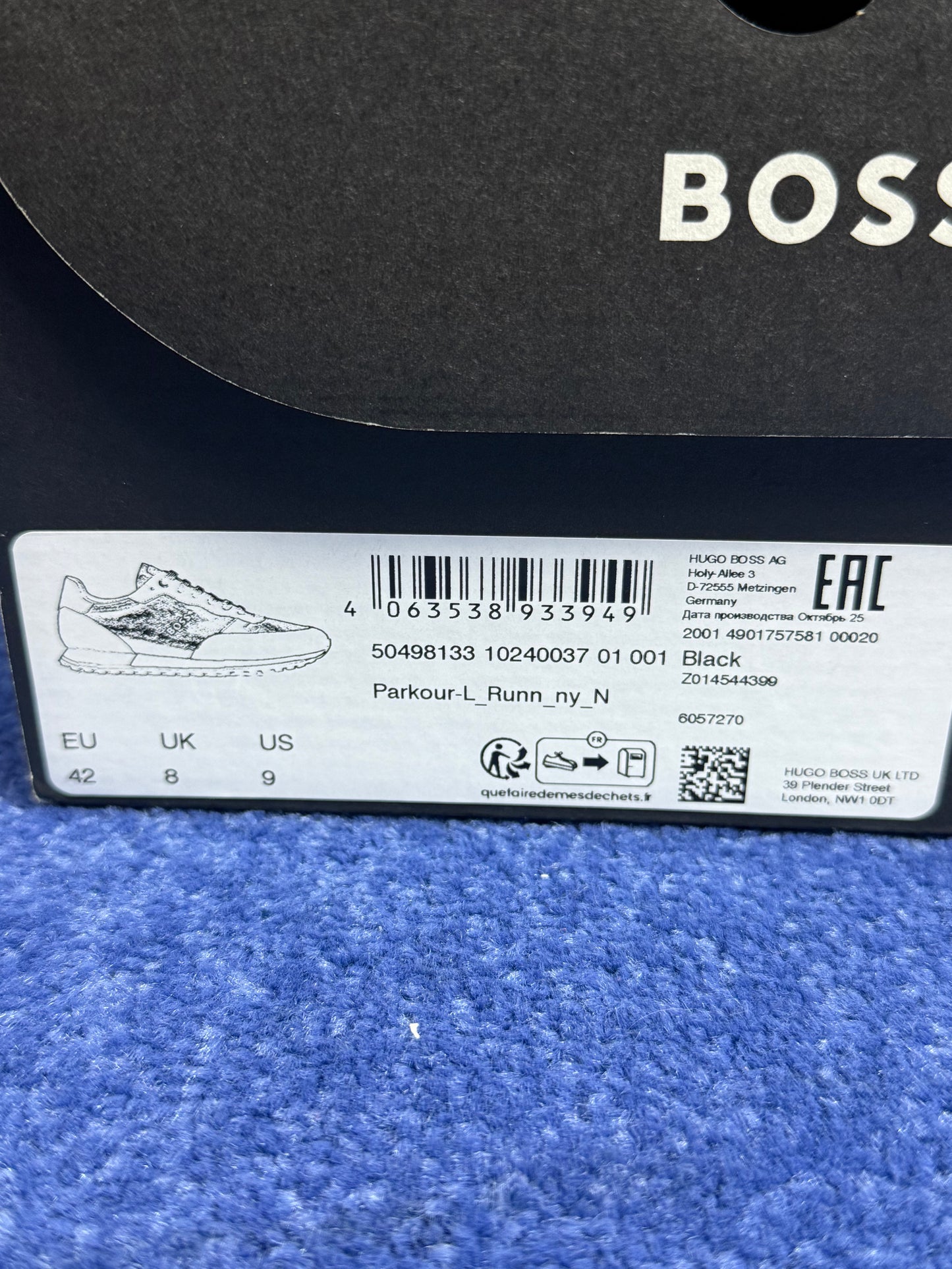BUTY BOSS PARKOUR R.42
