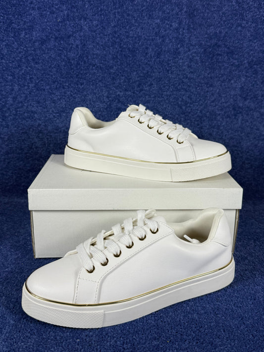 BUTY ANNA FIELD WHITE GOLD R.38